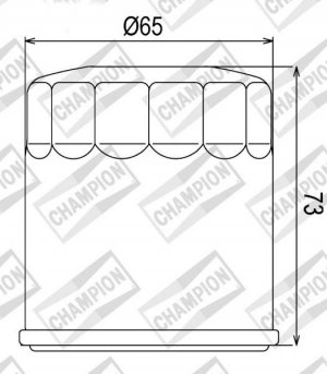 Olejový filter CHAMPION COF077