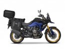 Kompletná sada bočných adventure vakov SHAD TERRA TR40 a hliníkového 55 L vrchného kufru ,vrátane mo SHAD SUZUKI V-STROM 800 DE