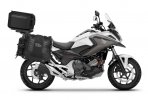 Kompletná sada bočných adventure vakov SHAD TERRA TR40 a hliníkového 55 L vrchného kufru ,vrátane mo SHAD HONDA NC750X