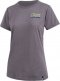 Women's tee iXS ARCH ORGANIC dirty purple 38