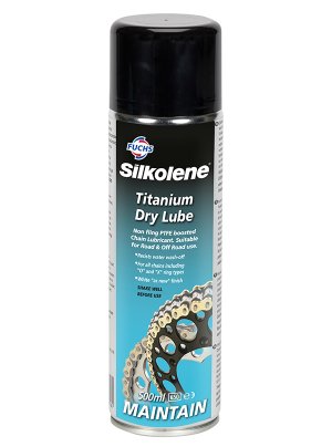 Sprej na reťaz SILKOLENE TITANIUM DRYLUBE SP 0,5 l