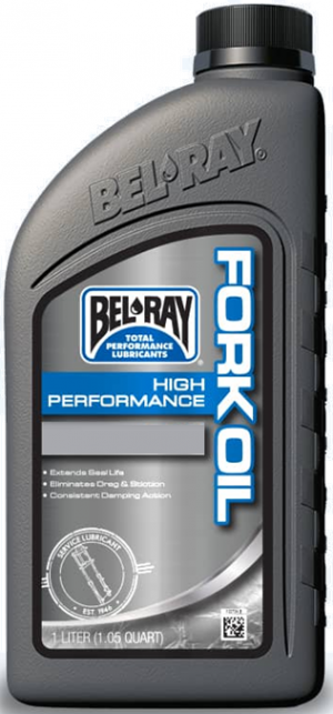 Tlmičový olej Bel-Ray HIGH PERFORMANCE FORK OIL 20W 1l