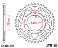 Reťazová rozeta JT JTR 10-42 42T, 525