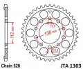 Hliníková reťazová rozeta JT JTA 1303-43 43T, 520