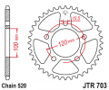 Reťazová rozeta JT JTR 703-42 42T, 520