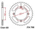 Hliníková reťazová rozeta JT JTA 798-47 47T, 428