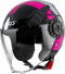 Otvorená helma JET AXXIS METRO ABS cool B8 lesklá ružová XS