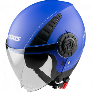 Otvorená helma JET AXXIS METRO ABS solid modrá matná XS