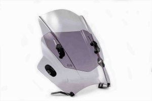 Plexi na motorku PUIG UP&DOWN dymové univerzálne