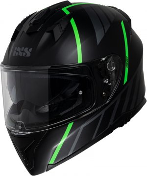 Integrálna prilba iXS iXS 217 2.0 matt black-green fluo S