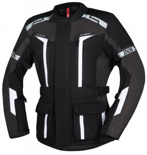 Bunda Tour iXS EVANS-ST 2.0 čierno-šedo-biela 5XL