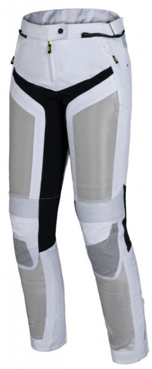 Sports women's pants iXS TRIGONIS-AIR light grey-grey DS